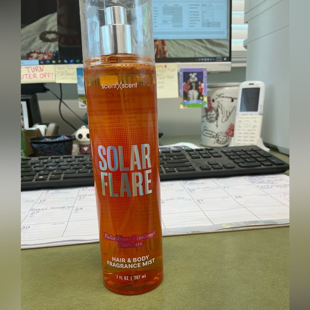 Orange Solar Flare Bath & Body Tool